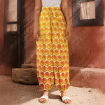 Honey Bee Hive Print Harem Pants