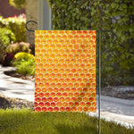 Honey Bee Hive Print House Flag