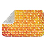Honey Bee Hive Print Indoor Door Mat