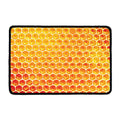 Honey Bee Hive Print Kitchen Mat