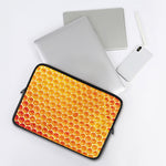 Honey Bee Hive Print Laptop Sleeve