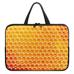 Honey Bee Hive Print Laptop Sleeve With Handle