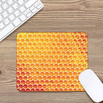 Honey Bee Hive Print Mouse Pad