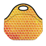 Honey Bee Hive Print Neoprene Lunch Bag