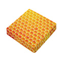 Honey Bee Hive Print Outdoor Seat Cushion Cover