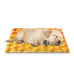 Honey Bee Hive Print Pet Cooling Mat Cover