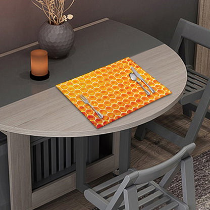 Honey Bee Hive Print Placemat