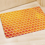 Honey Bee Hive Print Polyester Doormat