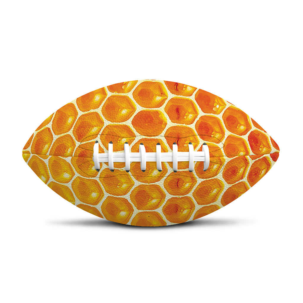 Honey Bee Hive Print Rugby Ball
