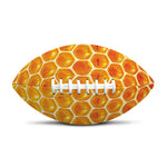 Honey Bee Hive Print Rugby Ball