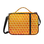 Honey Bee Hive Print Shoulder Strap Bible Bag