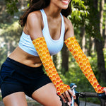 Honey Bee Hive Print Sun Protection Arm Sleeves