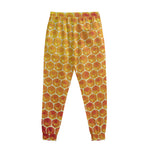 Honey Bee Hive Print Sweatpants