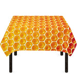 Honey Bee Hive Print Tablecloth