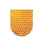 Honey Bee Hive Print Toilet Lid Cover