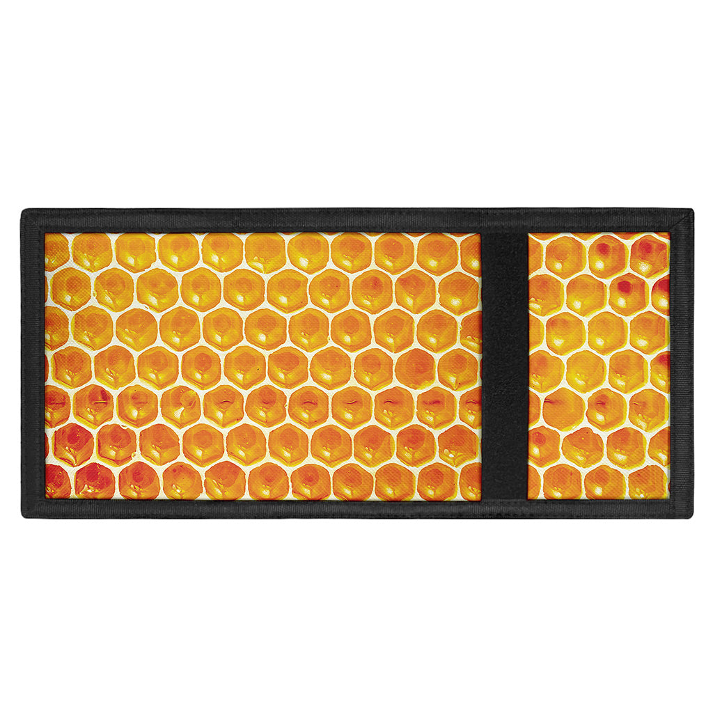 Honey Bee Hive Print Trifold Wallet