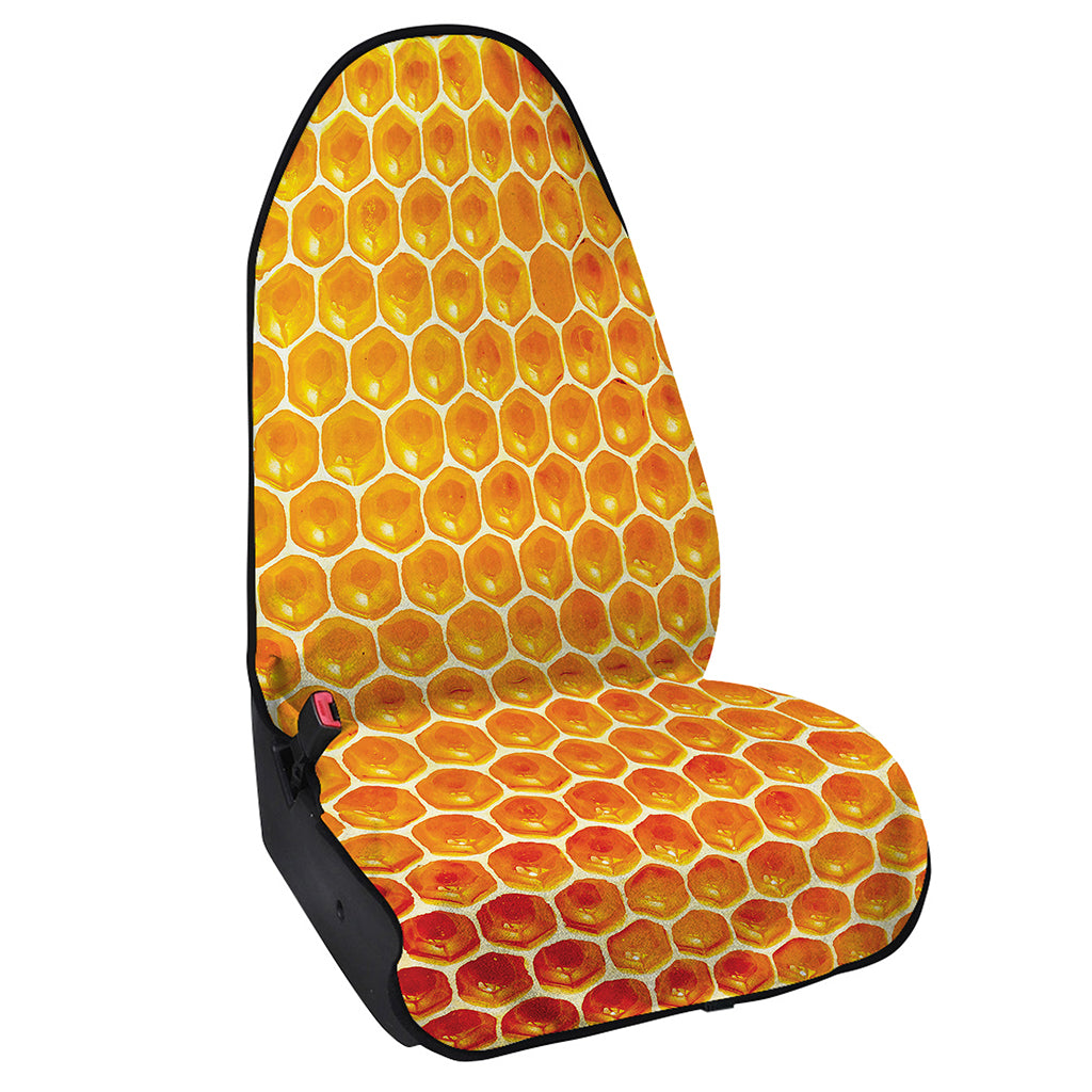 Honey Bee Hive Print Waterproof Car Seat Cover