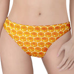 Honey Bee Hive Print Women's Thong