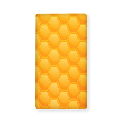 Honeycomb Pattern Print Baby Crib Sheet