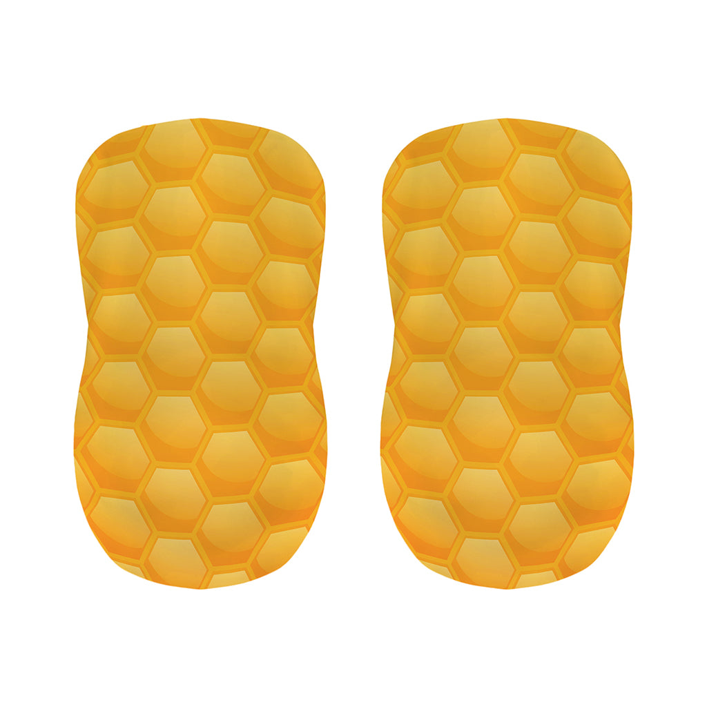 Honeycomb Pattern Print Bar Stool Covers
