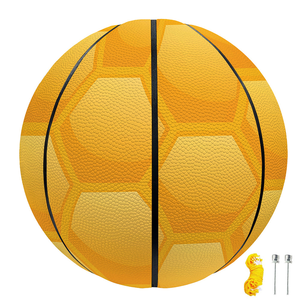 Honeycomb Pattern Print Basketball