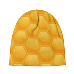 Honeycomb Pattern Print Beanie