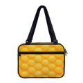 Honeycomb Pattern Print Double Strap Bible Bag