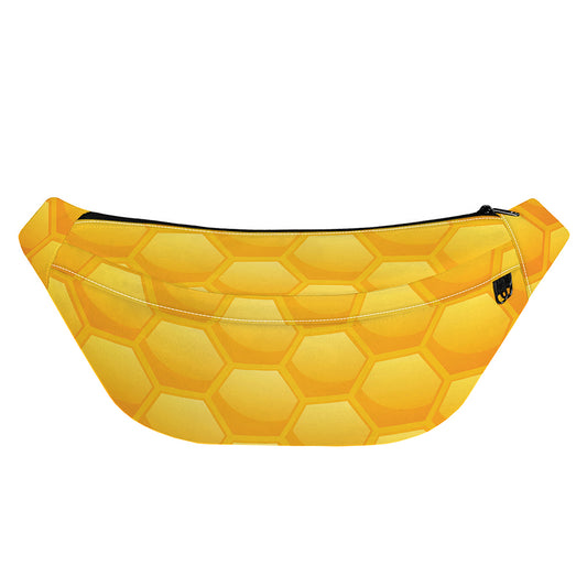 Honeycomb Pattern Print Fanny Pack