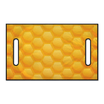Honeycomb Pattern Print Golf Cart Seat Cover