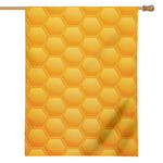 Honeycomb Pattern Print House Flag