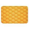 Honeycomb Pattern Print Indoor Door Mat