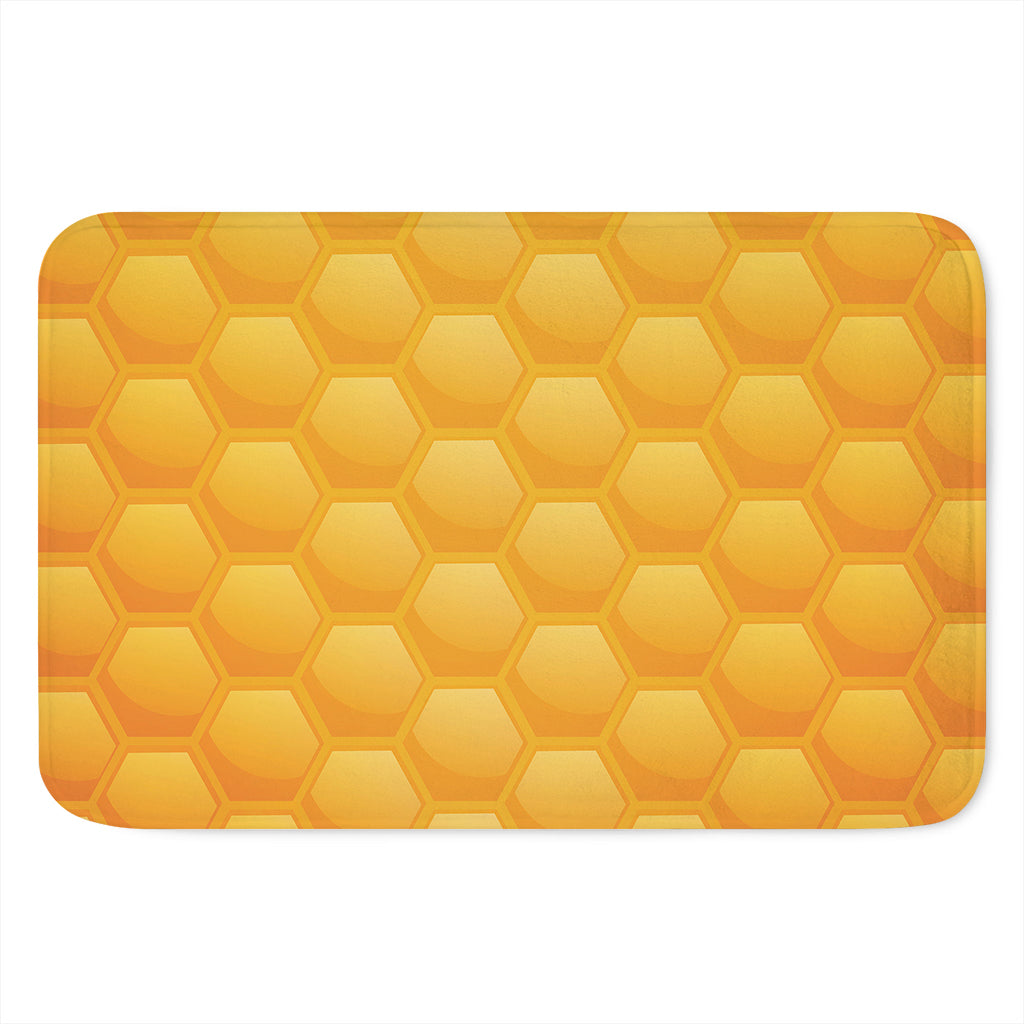 Honeycomb Pattern Print Indoor Door Mat