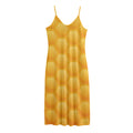 Honeycomb Pattern Print Jersey Midi Cami Dress