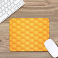 Honeycomb Pattern Print Mouse Pad