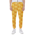 Honeycomb Pattern Print Joggers