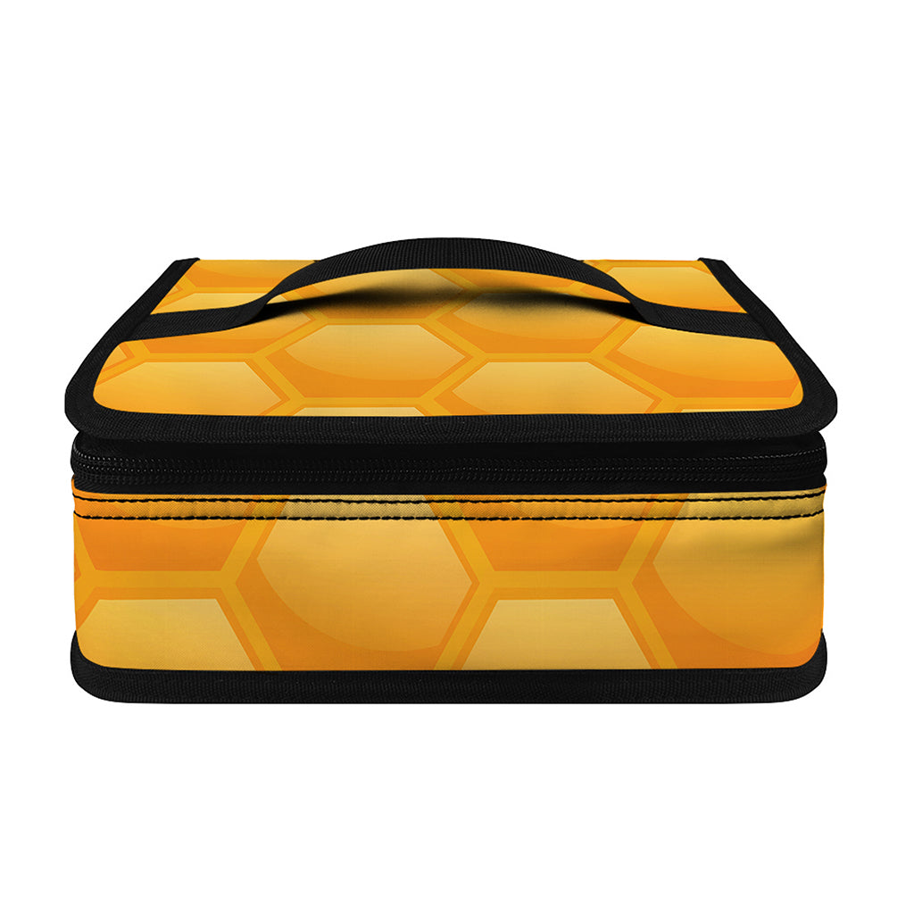 Honeycomb Pattern Print Small Lunch Bag