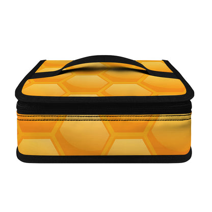 Honeycomb Pattern Print Small Lunch Bag