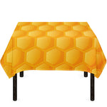 Honeycomb Pattern Print Tablecloth