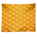 Honeycomb Pattern Print Tapestry
