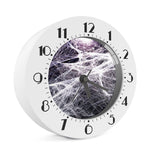 Horror Cobweb Print Alarm Clock