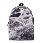 Horror Cobweb Print Backpack