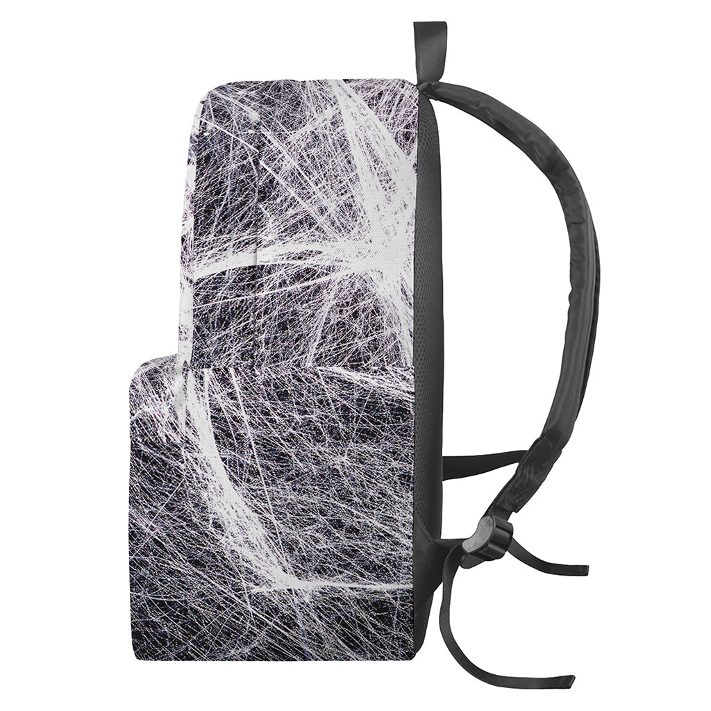 Horror Cobweb Print Backpack
