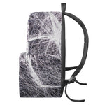 Horror Cobweb Print Backpack