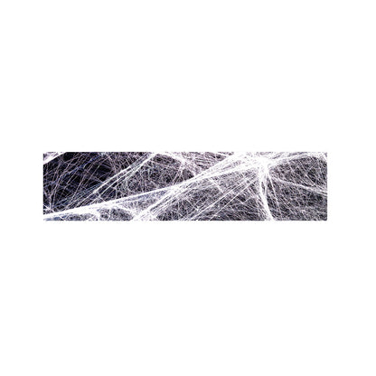 Horror Cobweb Print Bed Runner