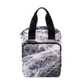 Horror Cobweb Print Bible Tote Bag