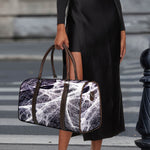 Horror Cobweb Print Duffle Bag