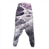 Horror Cobweb Print Hammer Pants