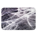 Horror Cobweb Print Indoor Door Mat