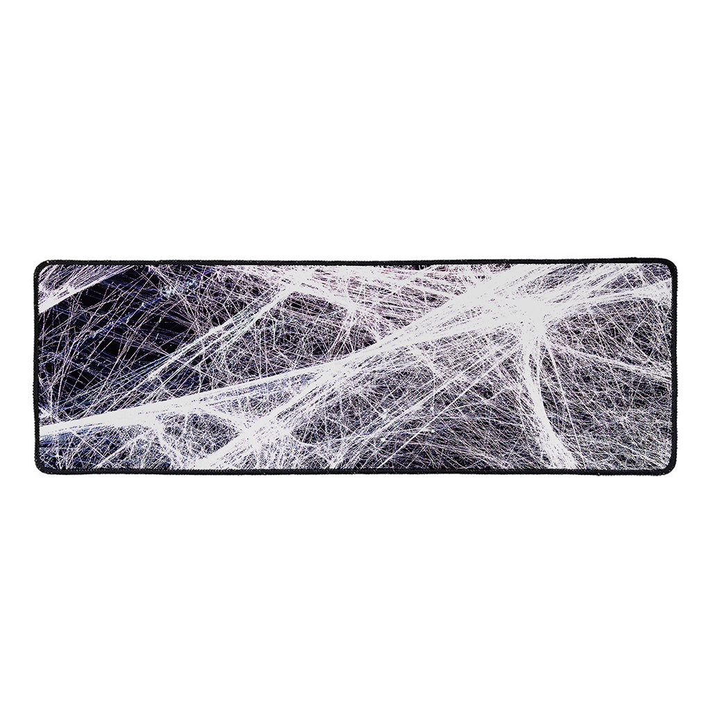 Horror Cobweb Print Long Kitchen Mat