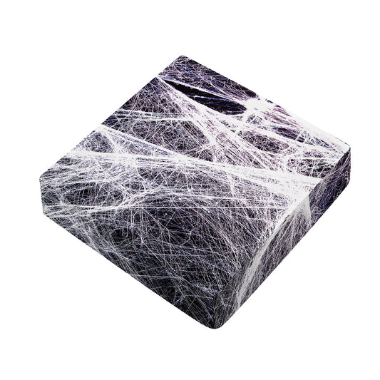 Horror Cobweb Print Outdoor Seat Cushion Cover